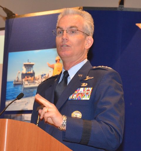 USTRANSCOM Commander Gen. Paul Selva equates the Jones Act to national security.
